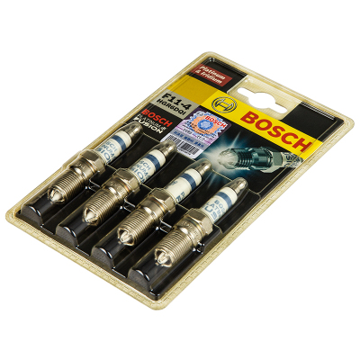 博世(BOSCH) 精装铂铱合金四极高性能火花塞HGR6DQI四支装 03-08款马自达3 2.0排量