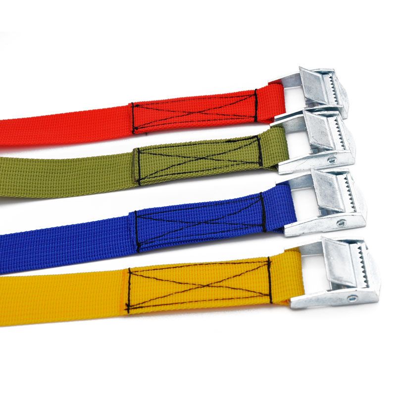 25mm1米3条压扣捆绑带货物带锌扣25mm卡板货物拉紧器带自驾捆扎带绳栓