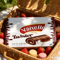 老亚Vanelli巧克力瑞士卷蛋糕糕点