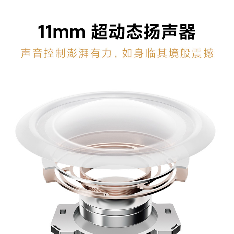 小米降噪耳机Pro FlipBuds Pro 三麦克通话降噪 支持无线充电 双设备智能连接 游戏低延时 快速充电长续航