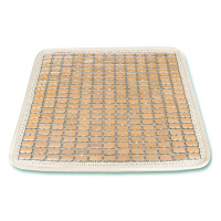奇冠(QIGUAN) 椅垫 透气夏凉坐垫 夏天沙发木质座垫通用型40*40