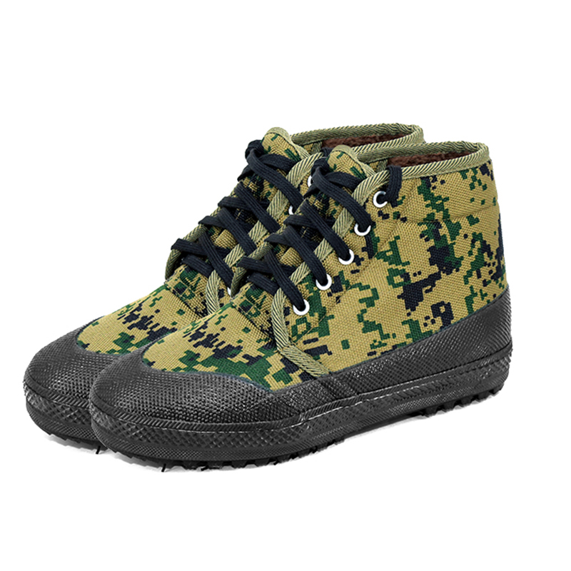 REXIN 保暖劳保鞋 高帮防寒鞋 防滑耐磨冬季作训棉鞋 高帮高清大图