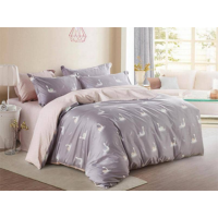 VEKEN全棉活性套件床上用品家纺四件套 天鹅舞(QH)