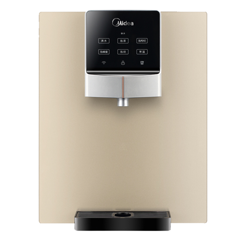 美的(Midea)即热管线机MG906A-R智能家电家用厨房秒速加热两用壁挂直饮 净水器伴侣