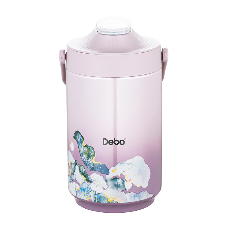 (顺丰发货)Debo德铂宝墨坊(保温提锅)DEP-DS411紫色高清大图