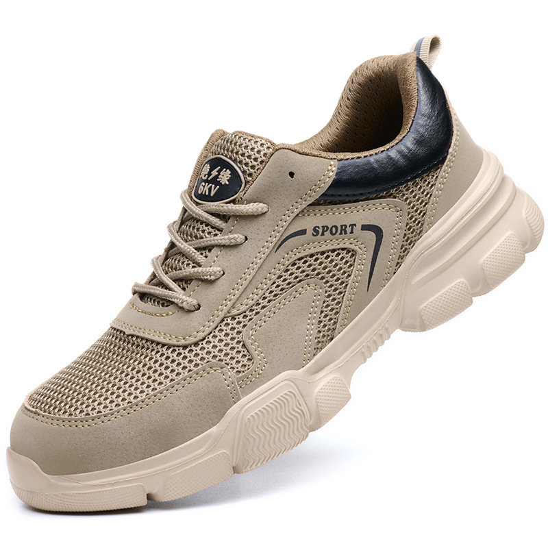 麒燕 男士防砸防刺劳保鞋8016/双高清大图