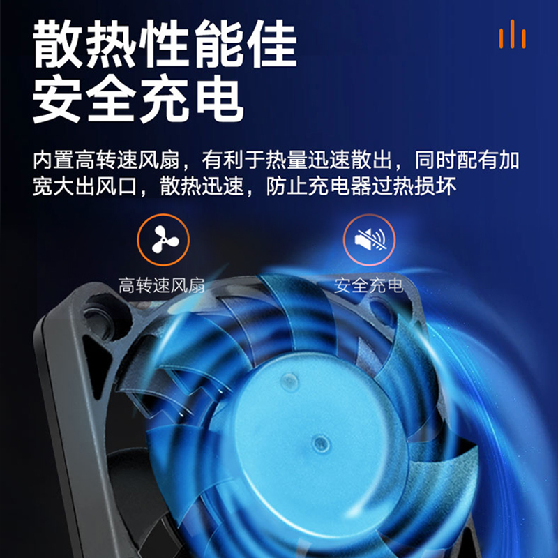 雅迪电动车原装锂电充电器48V3A国标两插锂电电瓶车充满自停