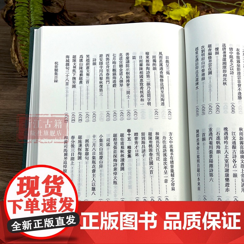 浙江文丛:杭世骏集 共5册 繁体竖排精装版 清代著名学者杭世骏的作品集 历史人物名人传记学术研究资料艺术理论 浙江古籍高清大图