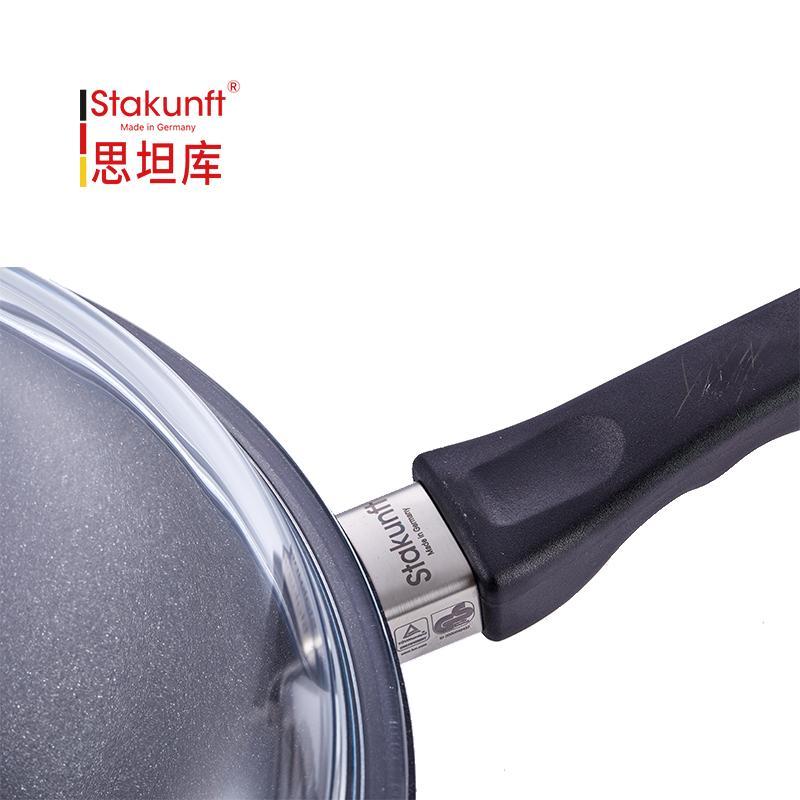 中式炒锅不粘易洗 耐磨无烟炉灶通用 家用