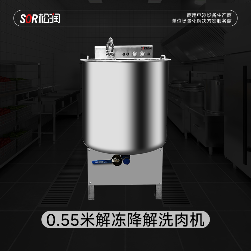 SOR松润 洗肉机 SOR-G101 0.55米解冻降解洗肉机