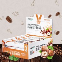 alandv艾兰得威谷物代餐棒 榛子咖啡谷物棒 健身男女能量棒12支装饱腹