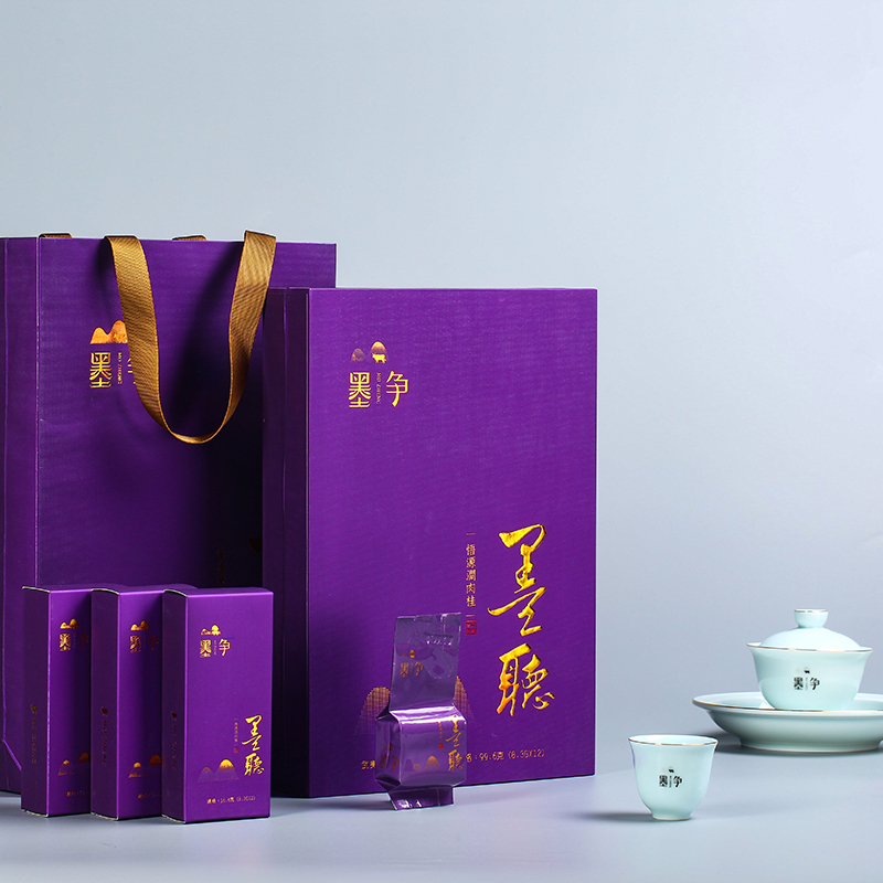 墨争 茗茶 武夷岩茶 墨听(悟源涧肉桂) 12泡X8.3克(NY)