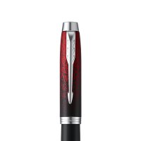 派克PARKER 签字笔 IM系列红色火花宝珠笔 学生商务办公文具日常书写专用 佩戴0.7MM宝珠笔芯