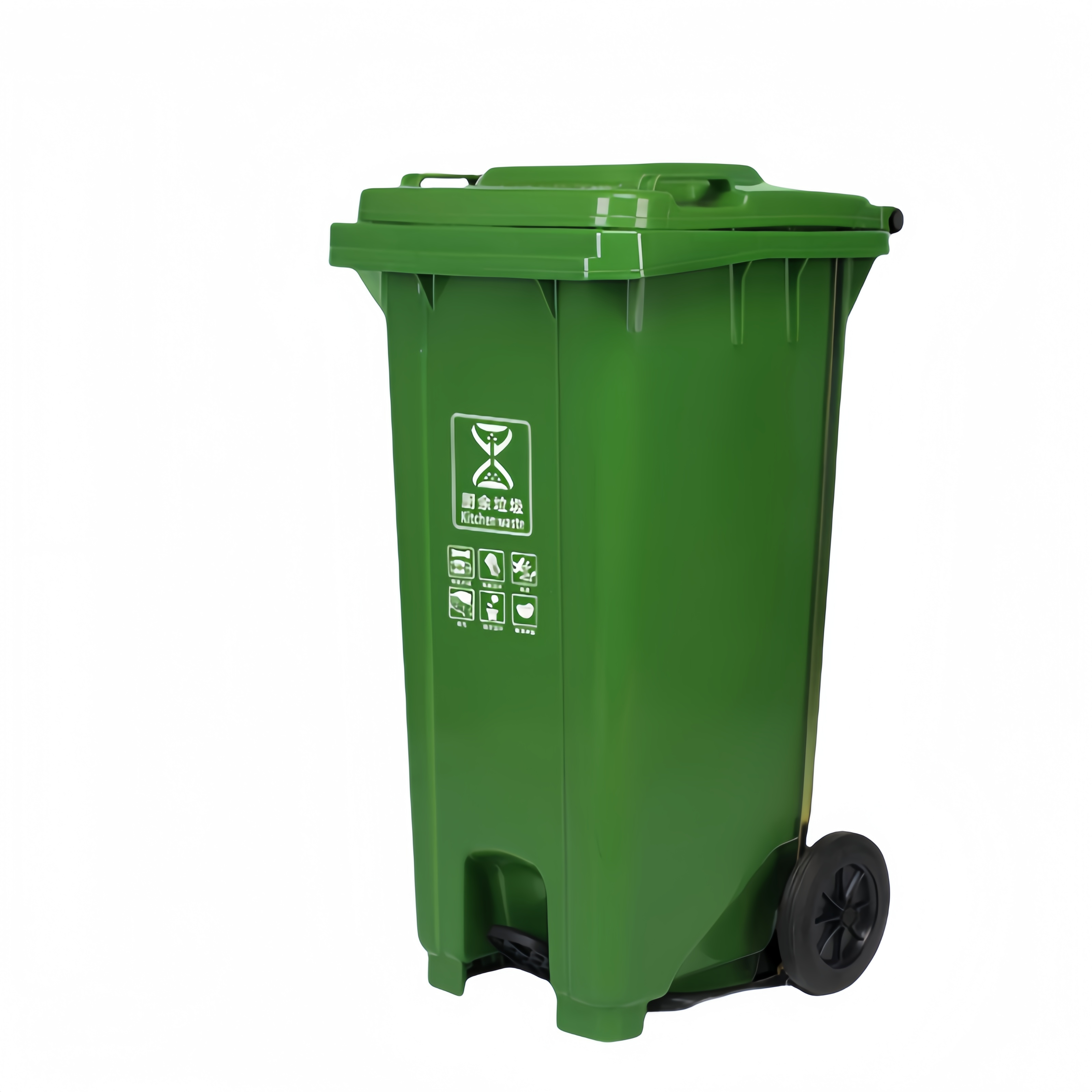 凡礼格垃圾桶 加厚脚踏桶120L