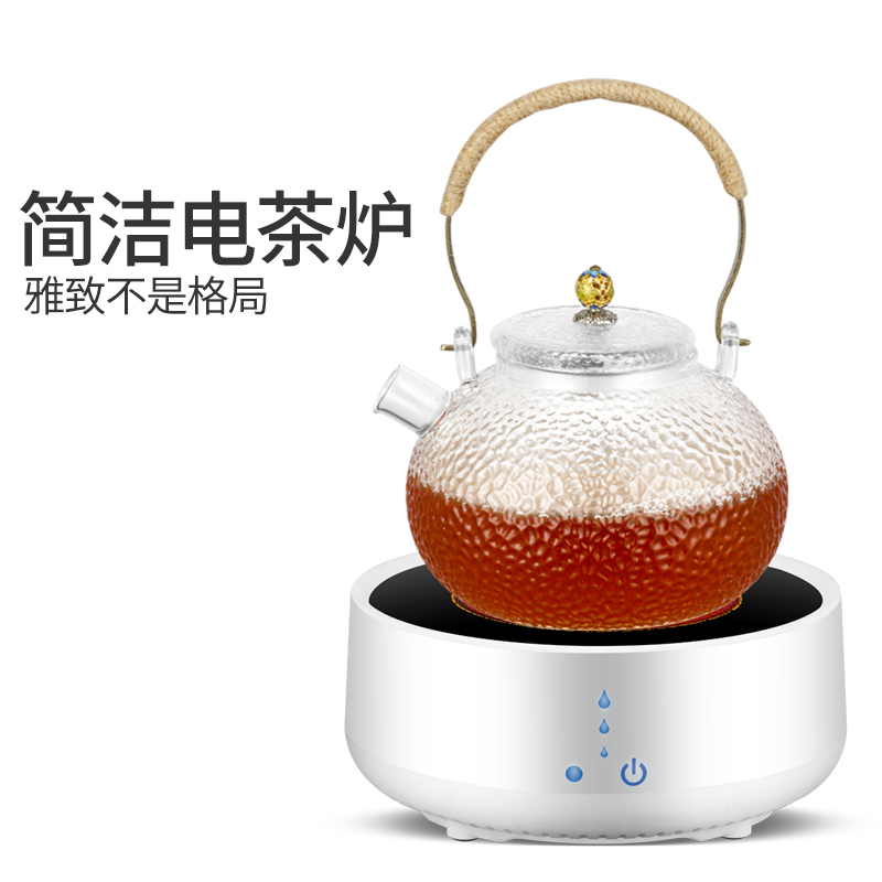 壶|迷你电陶炉煮茶玻璃茶壶家用日式茶具煮茶器网红泡茶煮茶炉小型k1