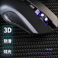 魔蝎手(mogegame) M600 USB有线游戏鼠标 安静鼠标 宏鼠标 可编程办公鼠标 绝地求生吃鸡黑色