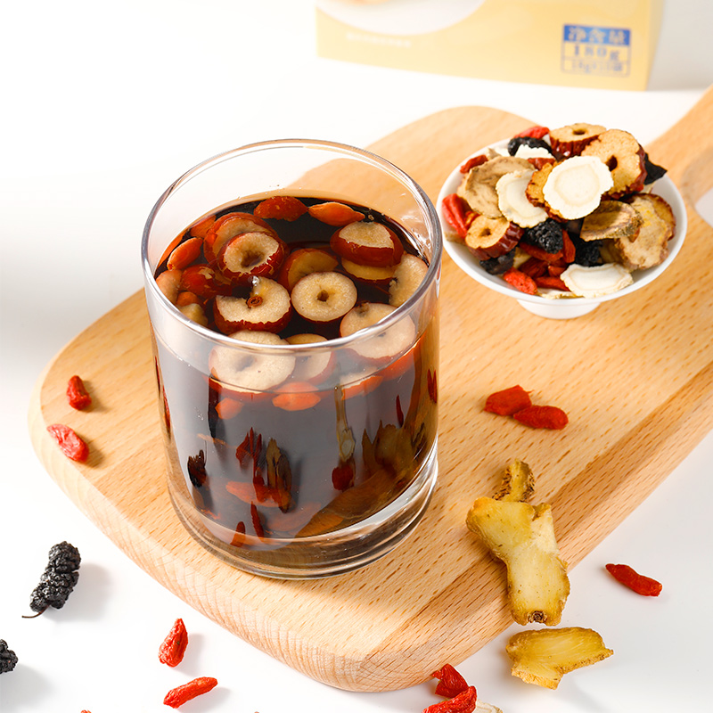 买一发三五宝茶180g男人茶人参红枣枸杞玛卡八宝茶养生花茶老公八宝茶组合高清大图