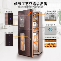 铭首(Minsow) ZTP-108R大容量消毒柜立式二星级 商用家用消毒柜台式 臭氧+125℃高温+远红外消毒消毒碗柜