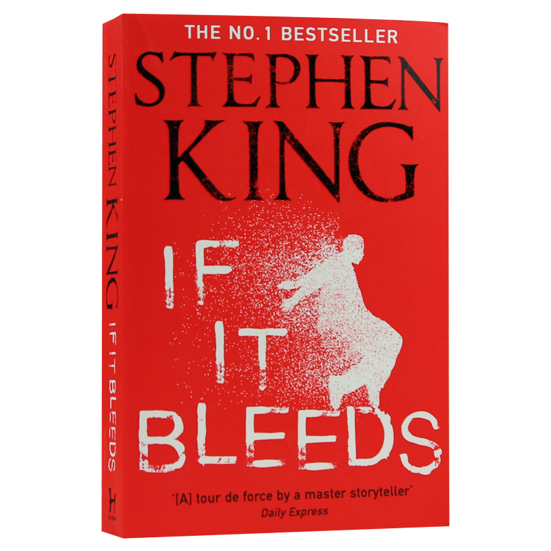 [正版]血如泉涌 英文原版 If It Bleeds 斯蒂芬金Stephen King 恐怖小说 中篇小说集 搭四高清大图
