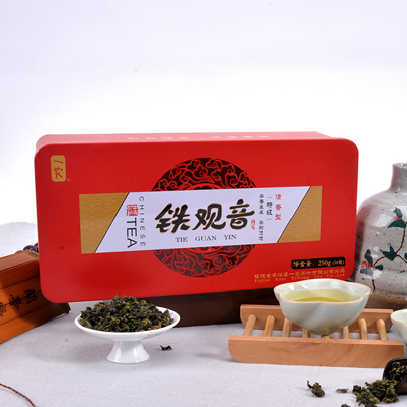 一农 特级清香型 铁观音250g 铁盒装 福建茗茶 茶叶 乌龙茶 浓香型