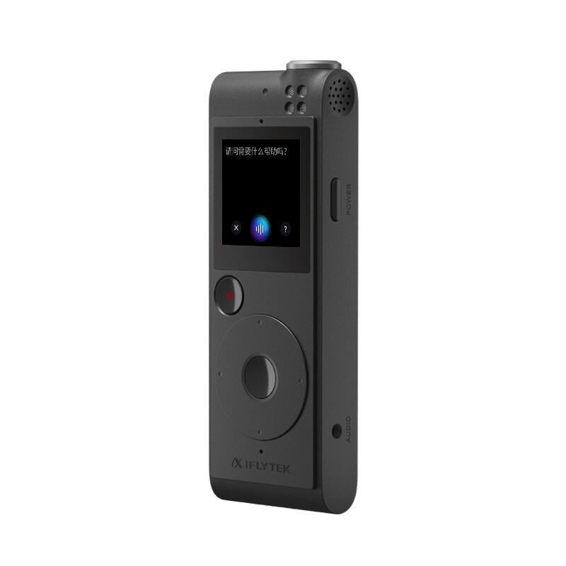 科大讯飞 AI智能录音笔SR101中英文实时互转 触摸屏融合按键操作