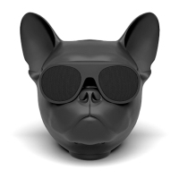 Jarre Aerobull Nano斗牛犬无线蓝牙便携音响 重低音HiFi狗头音箱 亮红色
