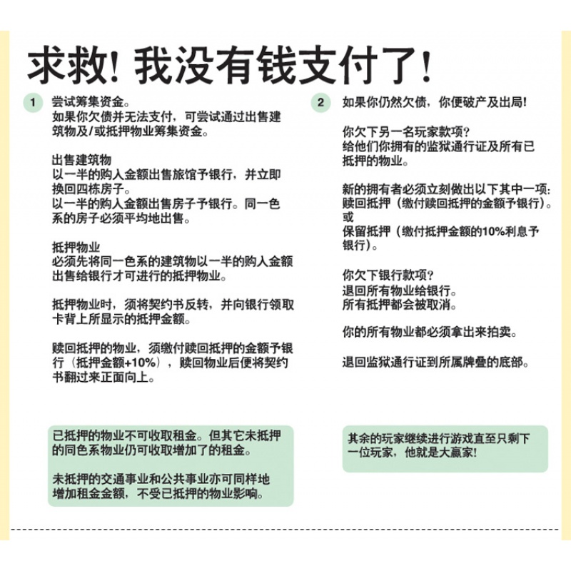 正版乐星大富翁游戏棋世界之旅 儿童豪华地产银行成人桌游强手棋 加厚可折叠棋盘【中国版】前20名送UNO卡牌高清大图