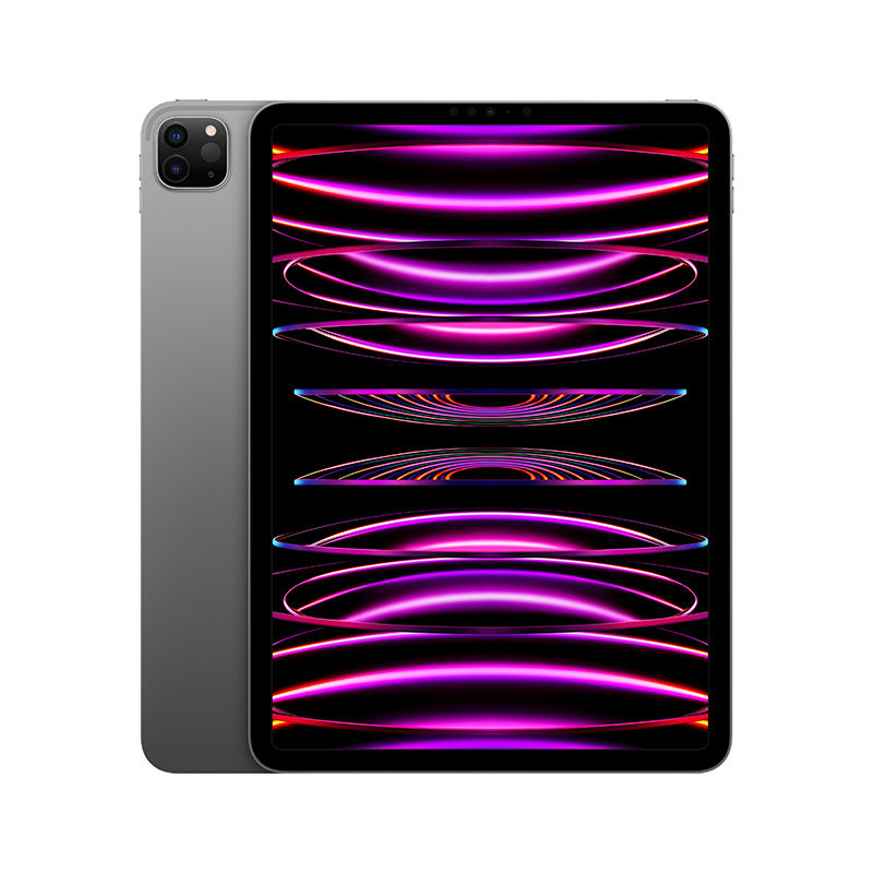 Apple iPad Pro 11英寸平板电脑 2022年款 256G WLAN版 M2芯片 Liquid视网膜屏 MNXF3CH/A 深空灰色高清大图