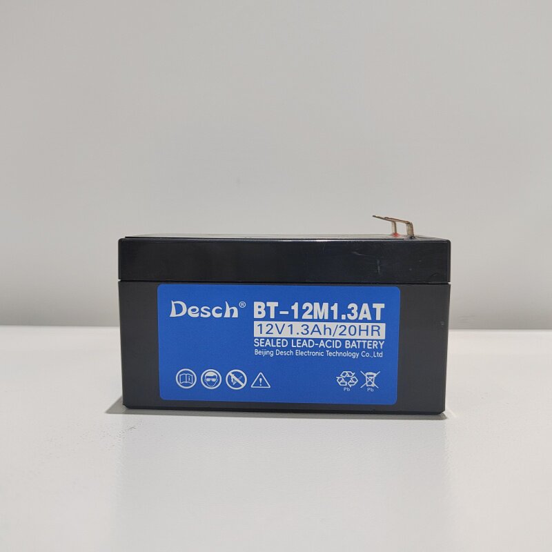 Desch 消防主机备用蓄电池火灾报警控制器电源 12V4.0AH(BT-12M4.0AC)全新原装90*70*100高清大图