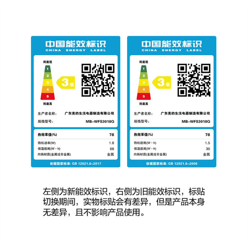 美的电饭煲MB-WFS3018Q