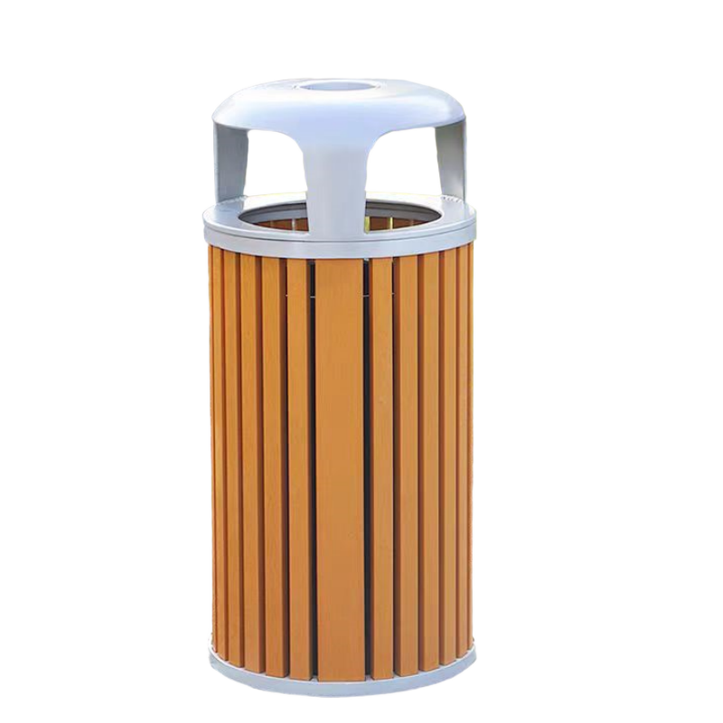 铭思达户外垃圾桶圆形个高清大图