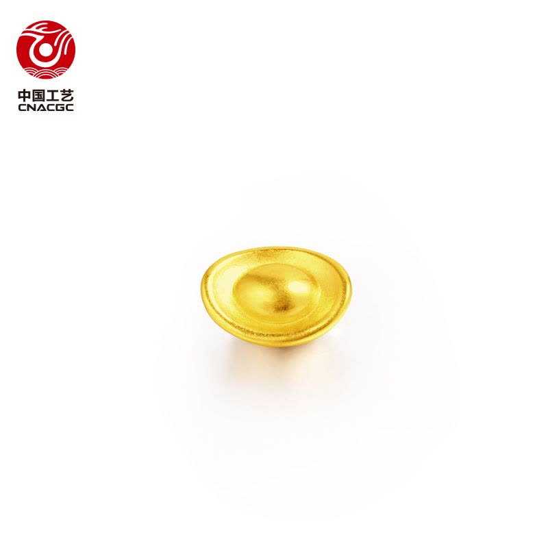数金足金999石榴石单颗金元宝3D硬金女款 黄金手链珠宝元宝手串自行搭配绳子图片
