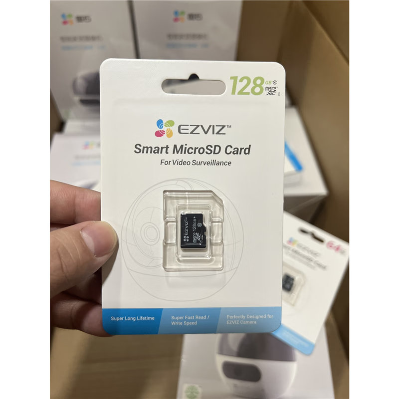 萤石专用内存卡64GB高速卡监控摄像头tf卡存储卡高清大图