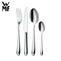 福腾宝（WMF）JETTE系列餐具4件套 西式牛排刀叉叉子勺汤勺甜品勺西餐套装 自营