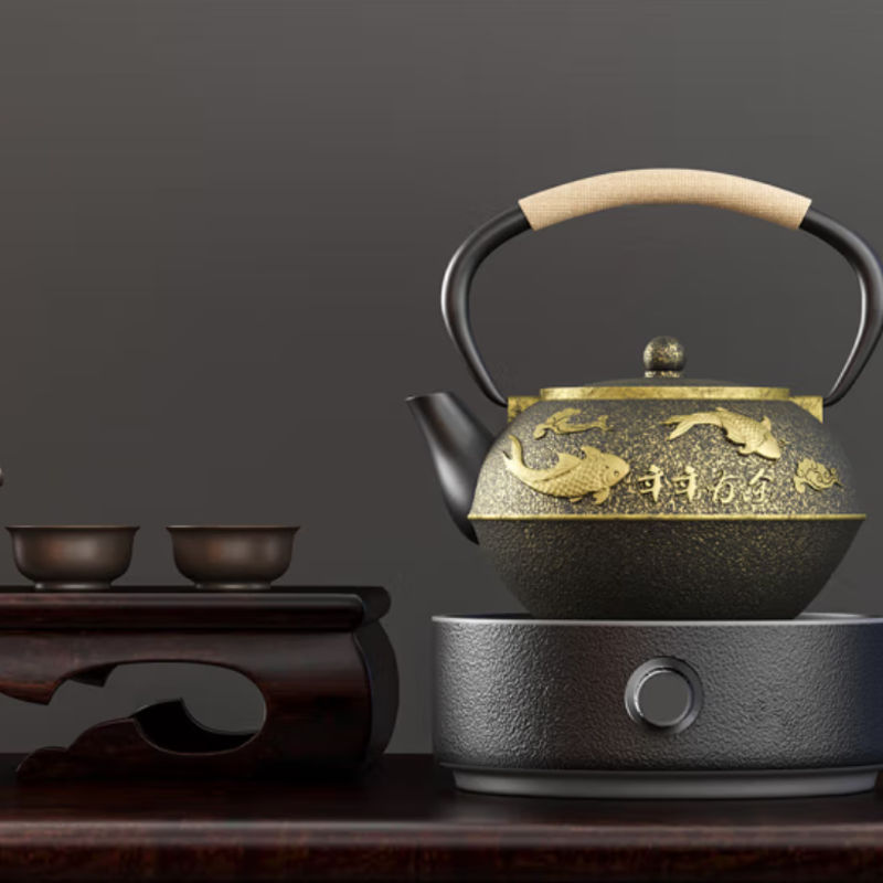 德博莱 电陶炉煮茶器套装 DBL-DTLZCQ01高清大图