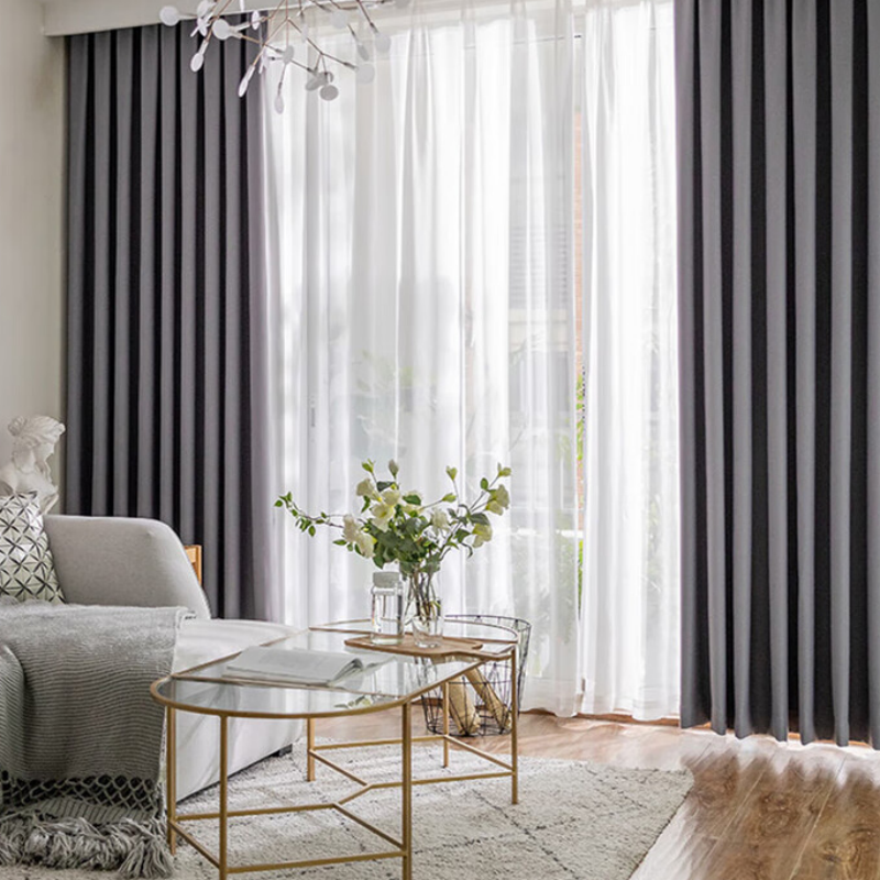 明壹行 MYX-CL626 1m*1m 涤纶遮光布帘 1.00 米/个 (计价单位:个) 灰色高清大图