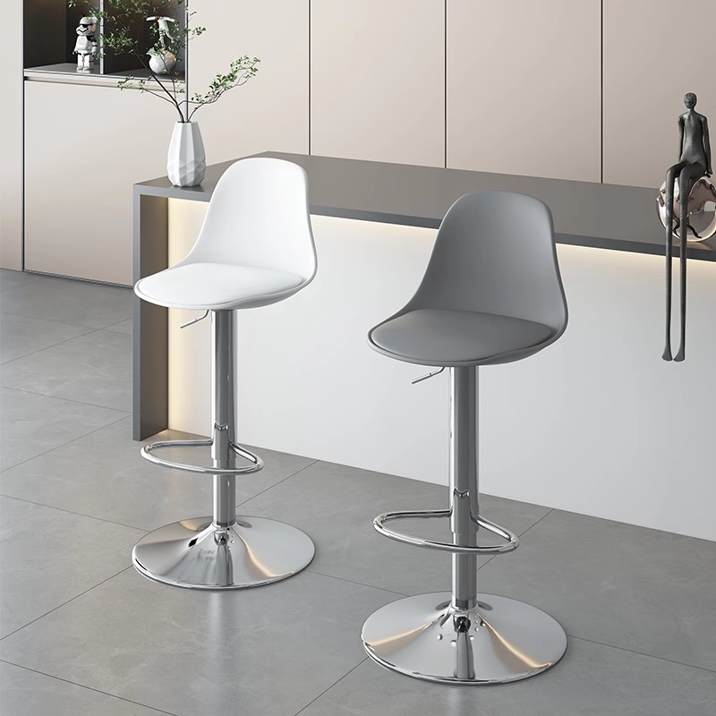 质凡吧台椅现代简约高脚凳酒吧升降椅子收银台吧凳家用高凳子时尚吧椅高清大图