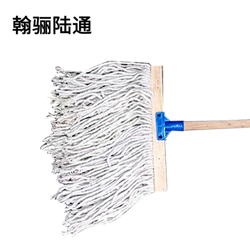 翰骊陆通 木杆拖布长方形拖布 40cm 把高清大图