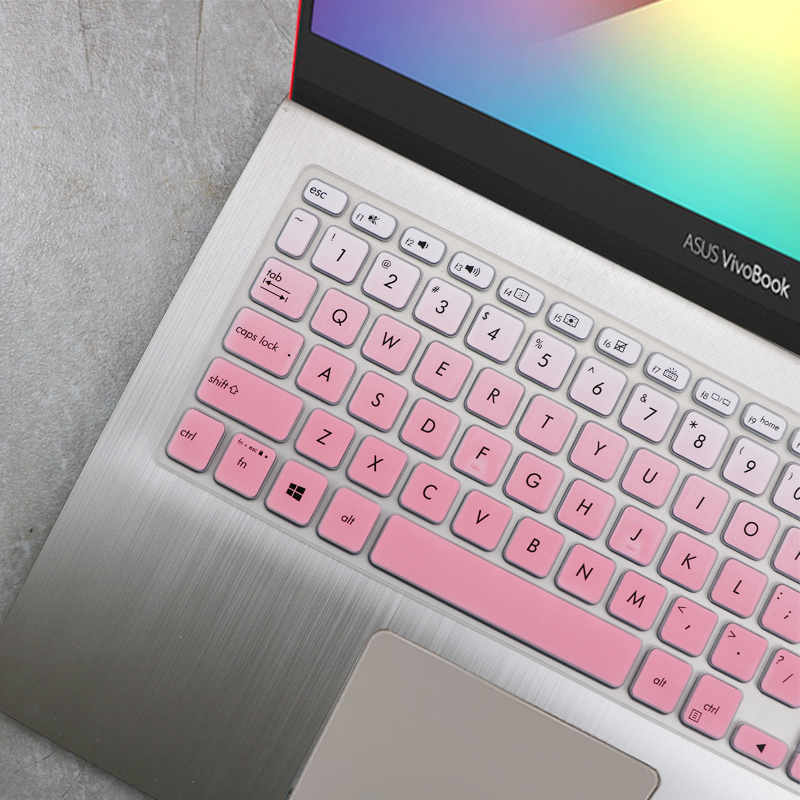 华硕vivobook15s键盘膜v5000笔记本电脑x512保护套顽石y5200ub/y5100全覆盖灵耀s|玫瑰款