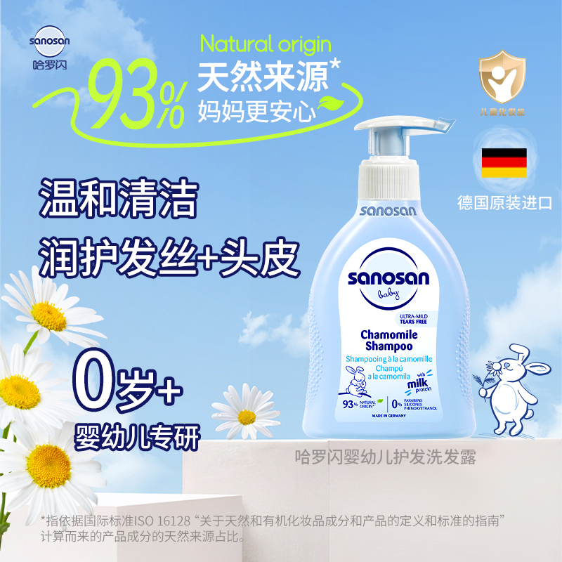 哈罗闪(sanosan)婴儿洗发露200ml