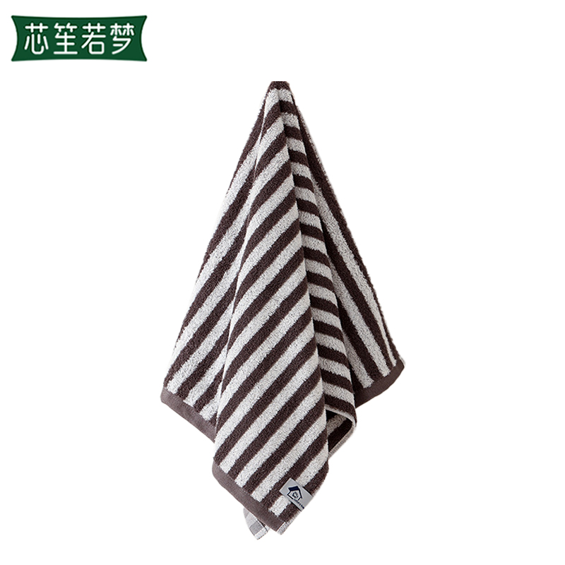 芯笙若梦 毛巾 34*73cm 80克 条高清大图