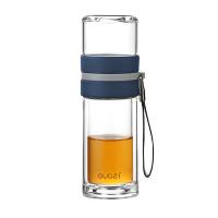 果兹(GUOZI) 泡茶师随行杯GZ-S51 下茶仓200ml+上茶仓90ml 高硼硅玻璃 单个价