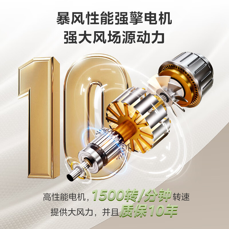 美的(Midea) 电风扇落地扇家用大风量空气循环电扇宿舍轻音低噪智能扇SAH35MKL高清大图