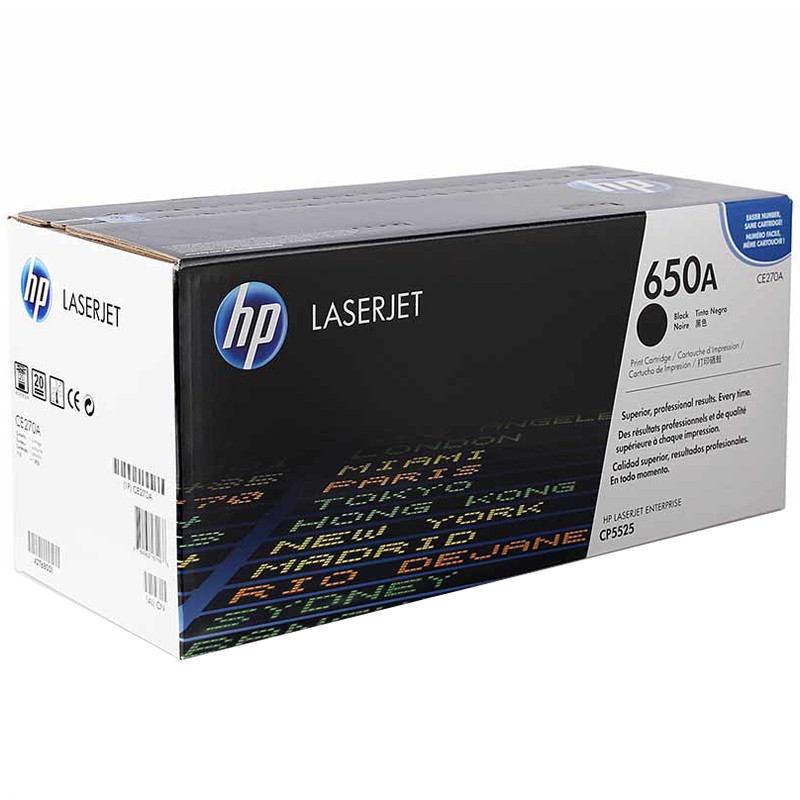 惠普（HP） CE270A 650A 黑色硒鼓高清大图