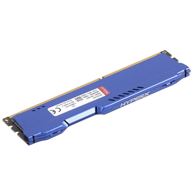 金士顿(Kingston) DDR3 1600 16GB 台式机内存条 骇客神条 Fury雷电系列 蓝色