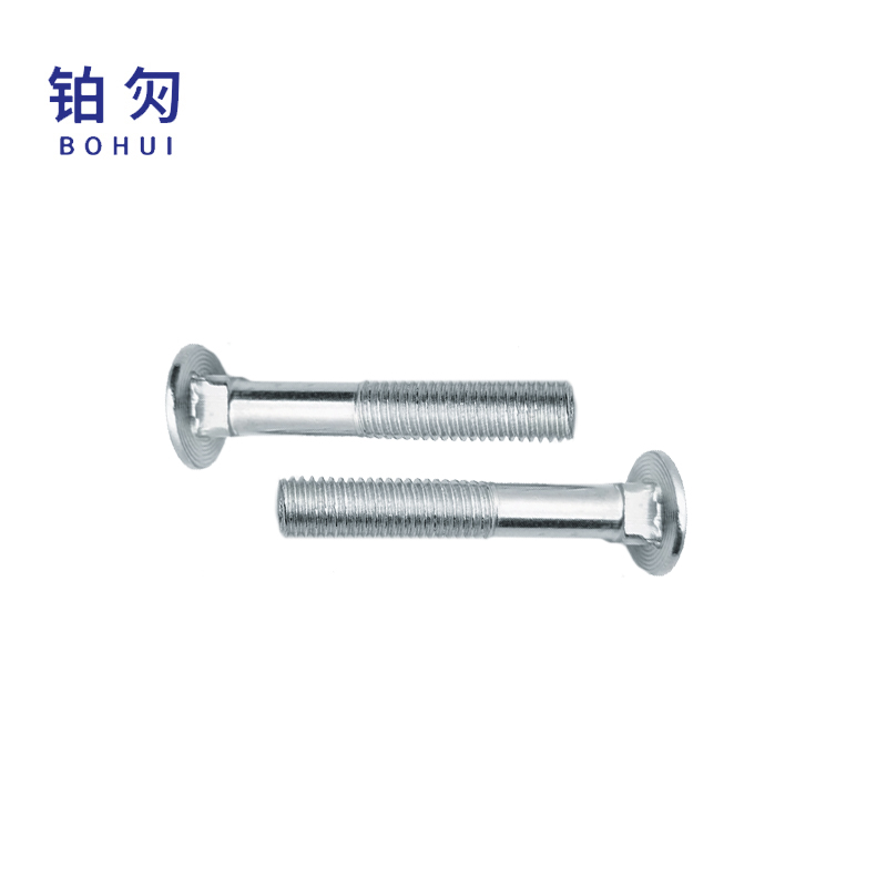 铂灳 半圆头方颈螺栓 M10*40mm 个高清大图