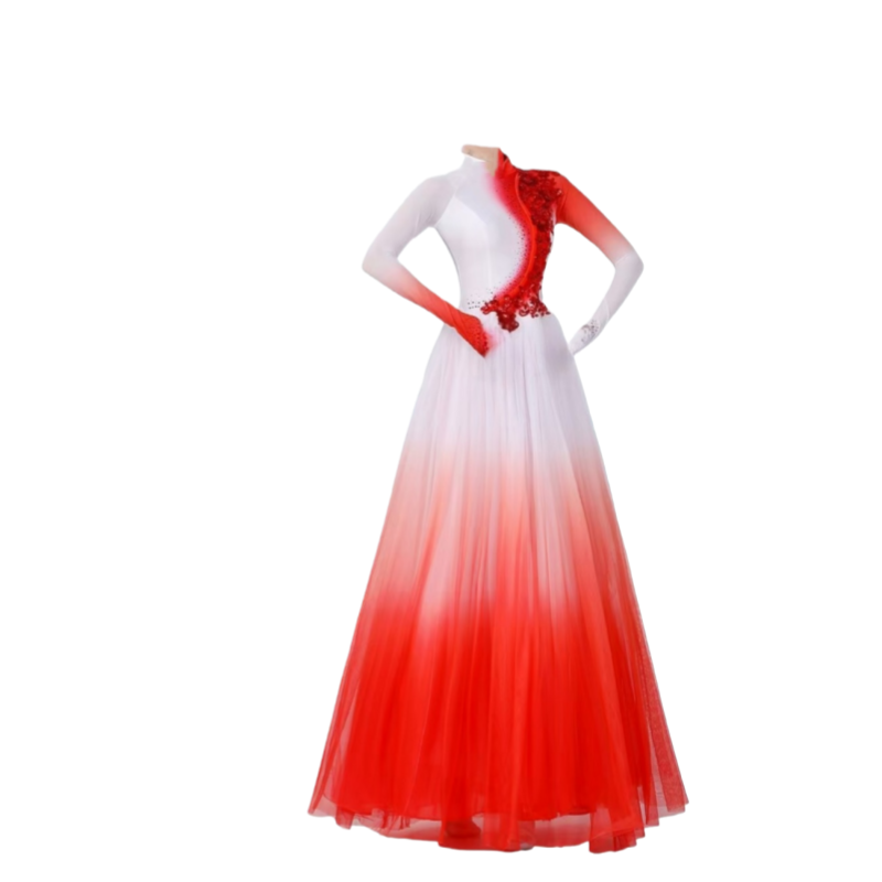 健訫奕天演出舞蹈服YW0012高清大图