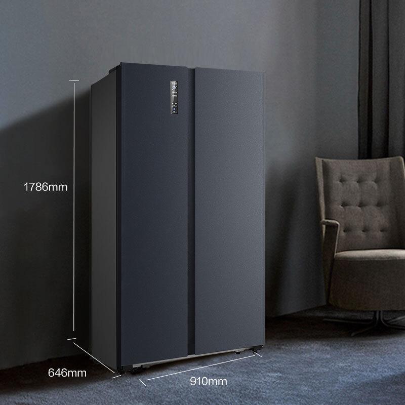 海信(Hisense)532升对开门变频无霜净味冰箱 节能低噪纤薄大容量双开门BCD-532WFK1DPQ
