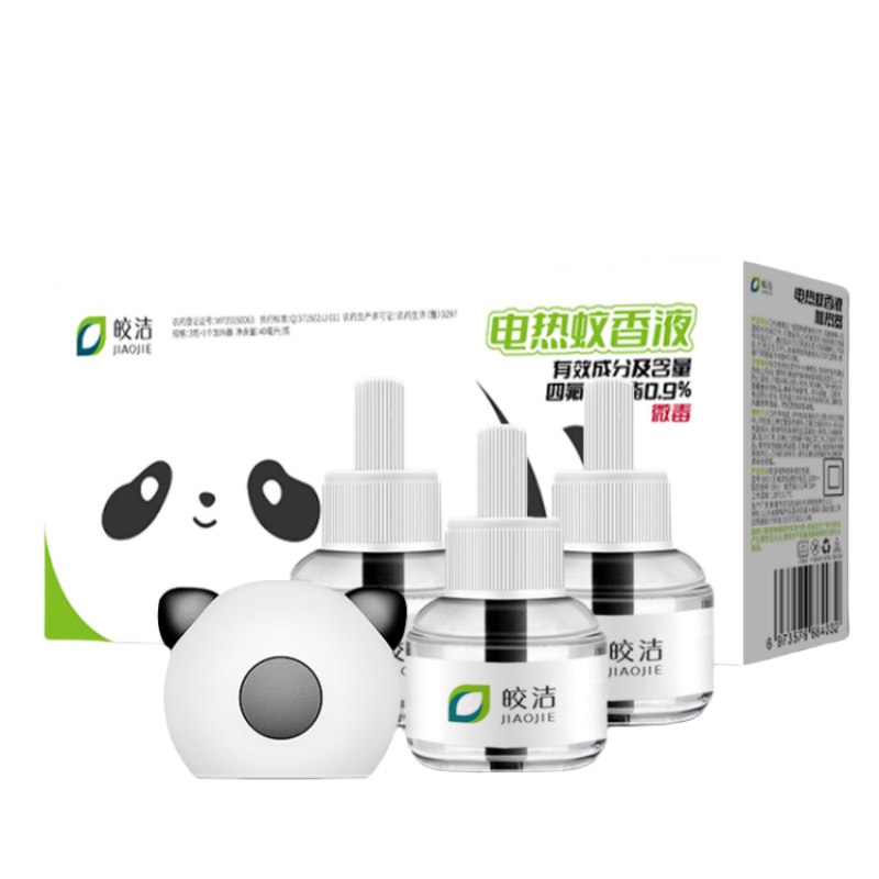 皎洁 电蚊香液 3液1器 套高清大图