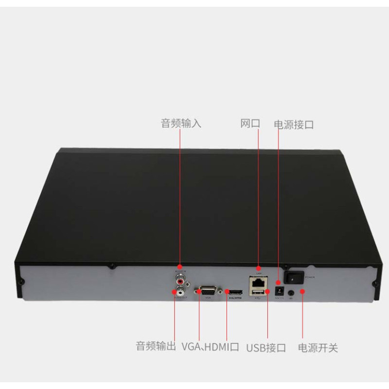 中控智慧(ZKTECO)ZK-8108N-K1 8路1盘位硬盘录像机